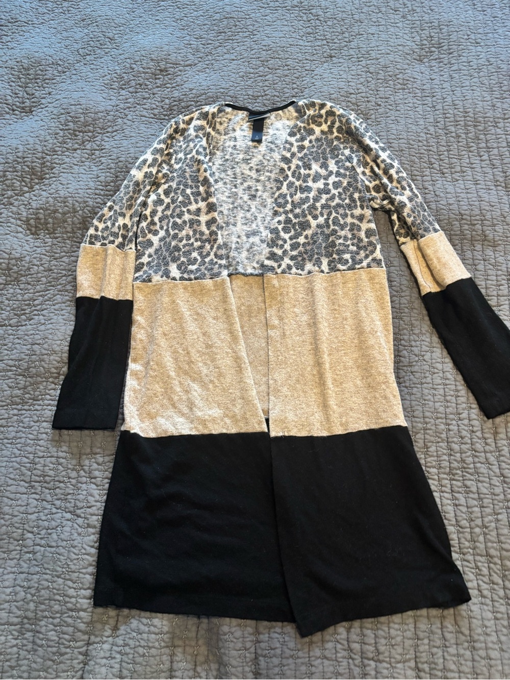 Daytrip cardigan small leopard print